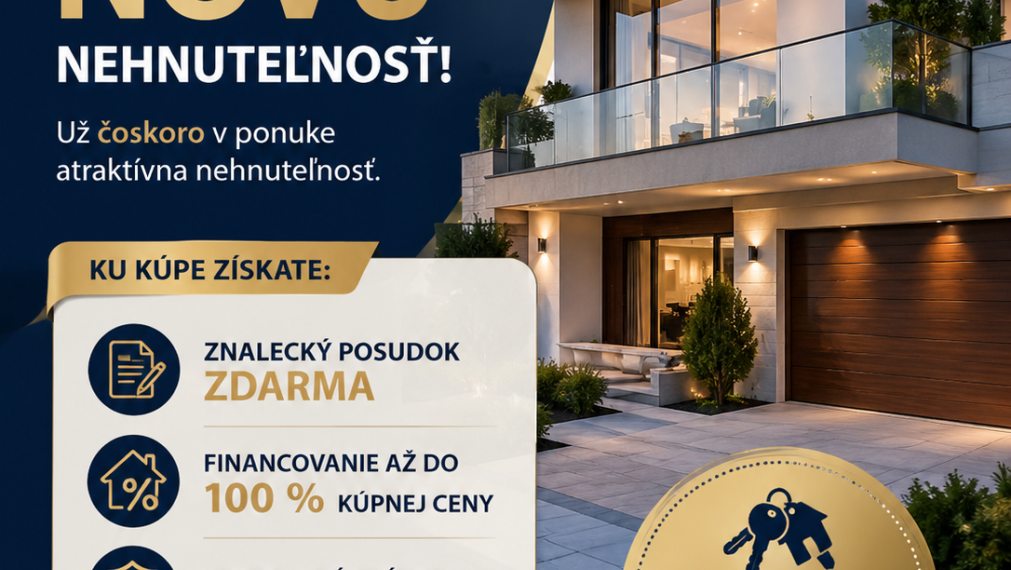 Na predaj priestranný 2-izbový byt, 65 m² – vyvýšené prízemie, širšie centrum mesta