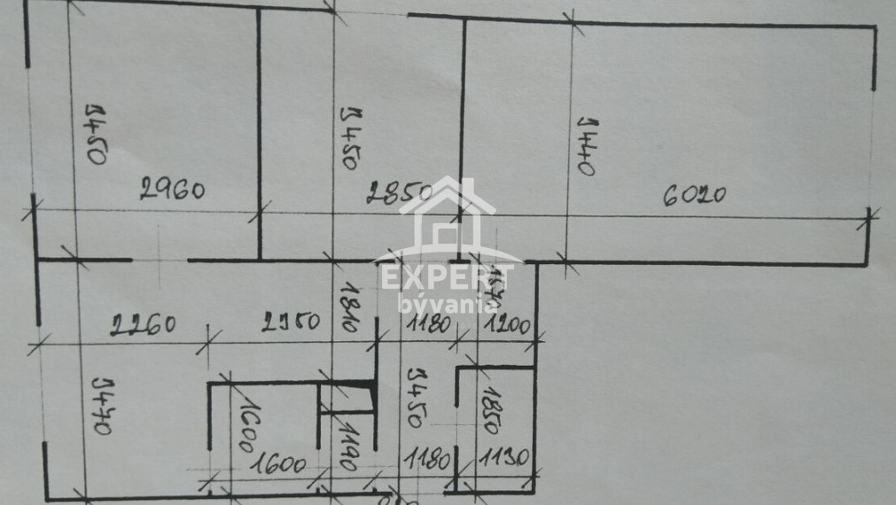 EXPERT BYVANIA - PREDAJ - 3 IZBOVY BYT - 65m2 - POV STAV - POSUDOK A POISTENIE V CENE