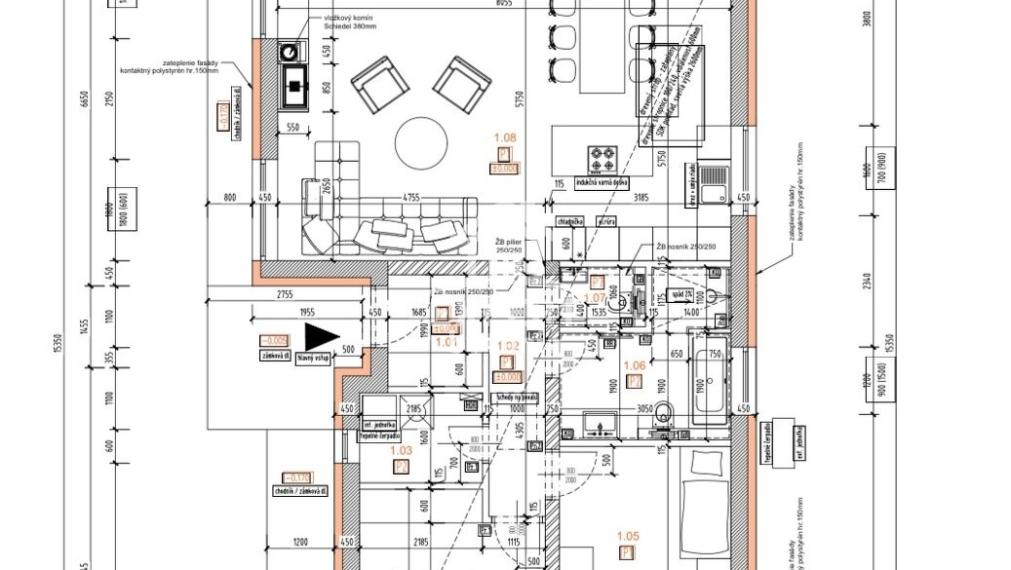 EXB - NOVOSTAVBA - 3 IZBOVÝ BUNGALOV - 460m2 POZEMOK - HYPO SERVIS A ZNALECKY POSUDOK ZDARMA