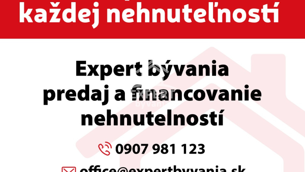 EXPERT BÝVANIA - PREDAJ - 4 IZBOVÝ BYT - 73m2 - SIHOŤ - ZNALECKÝ POSUDOK K NEHNUTEĽNOSTI ZDARMA