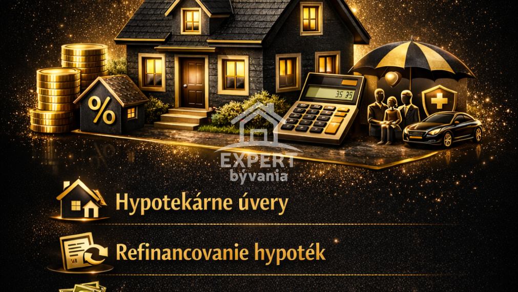 PRIPRAVUJEME - 2 IZBOVY BYT - 64m2 - KOMPLETKA - HYPO SERVIS A POSUDOK V CENE