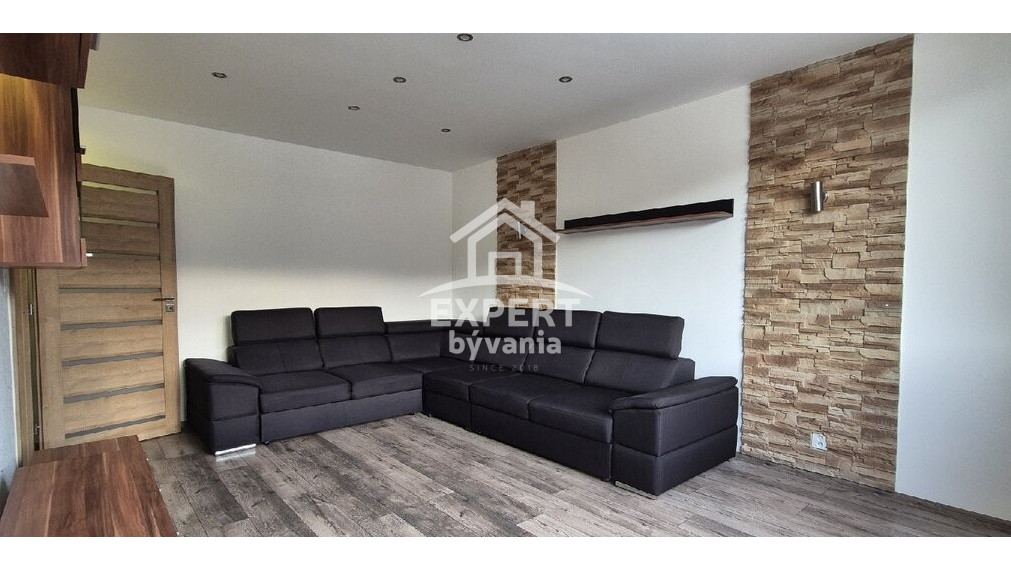 Na predaj útulný a kompletne zariadený 1-izbový byt – 36 m²