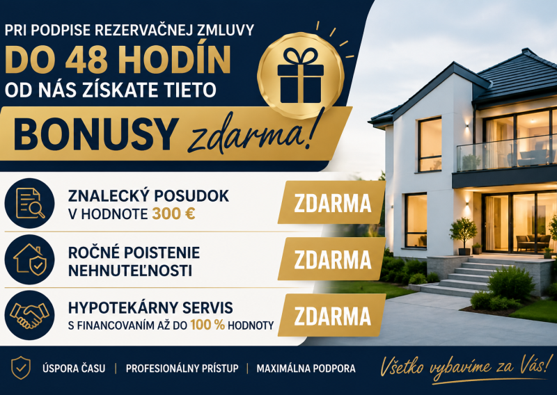 PREDAJ 2-IZBOVÉHO BYTU V PRIEVIDZI – KOMPLET REKO I SKVELA LOKALITA MESTA